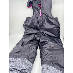 Arctic Quest Girl's Heather Jet Puffer Jacket and Bib Snowsuit Set Size 4